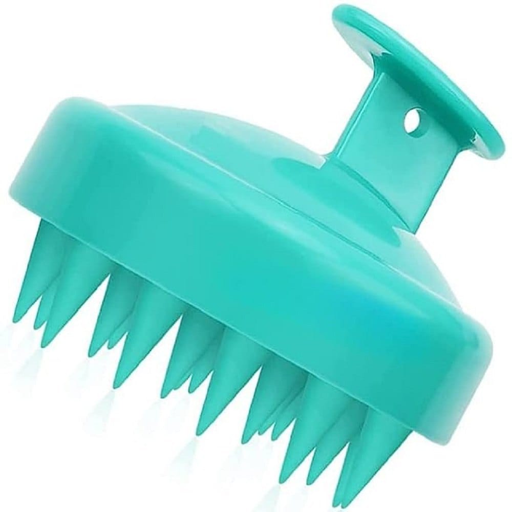 Silicone Scalp Massager Shampoo Brush for Hair Growth & Anti-Dandruff – Deep Scalp Cleaning, Relaxing Shower Massage, Improve Blood Circulation