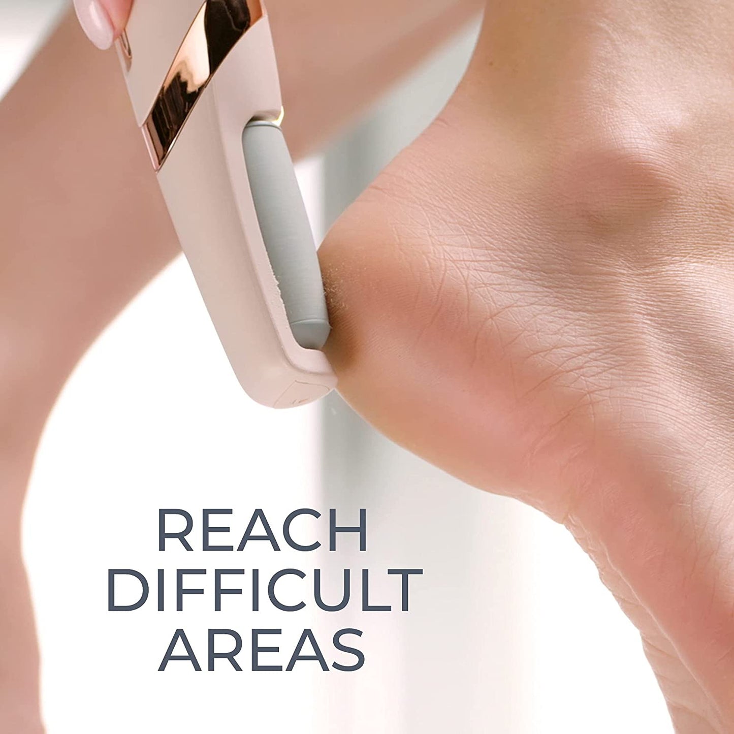 Rechargeable, Electric Callus Remover, Foot Pedicure Machine, Dead Skin, Cracked Heels, Smooth Feet, Professional, Salon Grade.