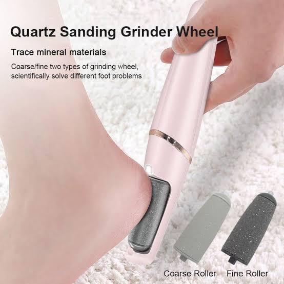 Rechargeable, Electric Callus Remover, Foot Pedicure Machine, Dead Skin, Cracked Heels, Smooth Feet, Professional, Salon Grade.