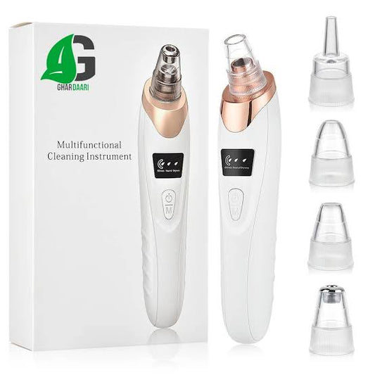 "Electric Blackhead Remover Pore Vacuum | 5-Speed Suction, LED Display, Deep Facial Cleaning & Skin Care Tool"