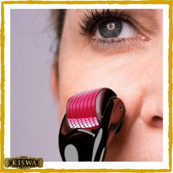Professional Derma Roller for Face & Hair – 540 Titanium Micro Needles | Boost Collagen, Reduce Scars & Promote Hair Growth