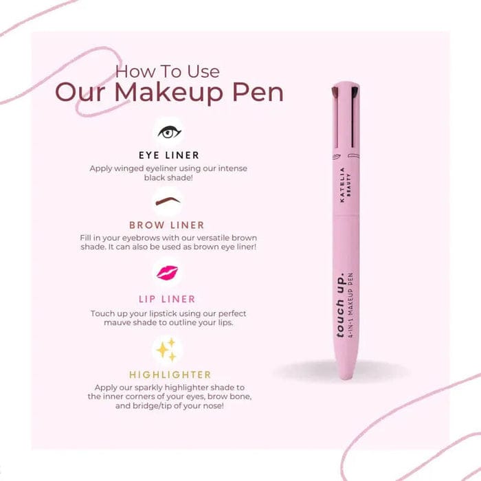 4-in-1 Makeup Pen | All-in-One Beauty Essential