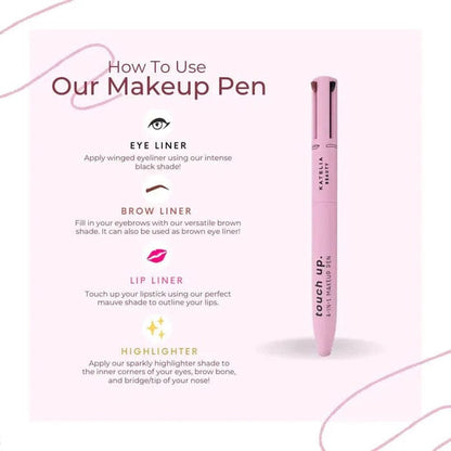 4-in-1 Makeup Pen | All-in-One Beauty Essential