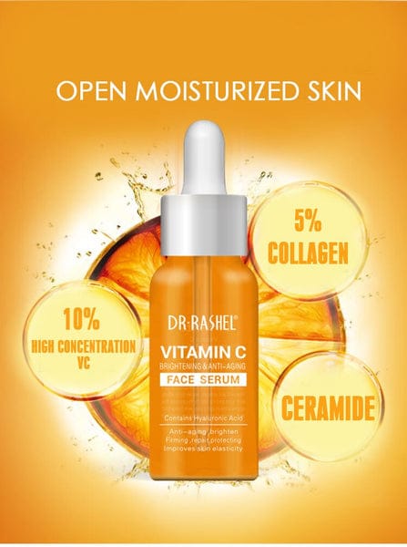 Dr. Rashel Vitamin C Brightening Face Serum | Glow & Radiance Boost