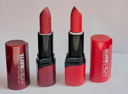 F&R 24H Matte Lipstick – Long-Lasting, Smudge-Proof & Ultra-Smooth Finish