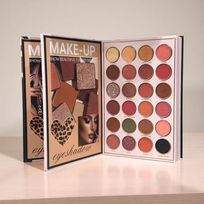 MacoAllure 6-in-1 Palette Notebook – All-in-One Eyes, Lips & Face Makeup Kit