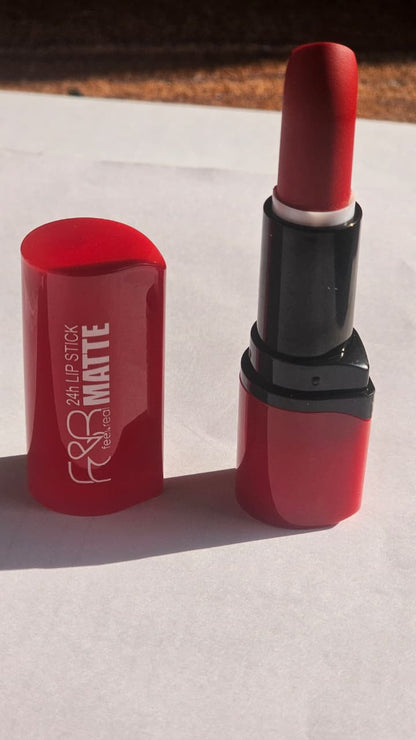 F&R 24H Matte Lipstick – Long-Lasting, Smudge-Proof & Ultra-Smooth Finish