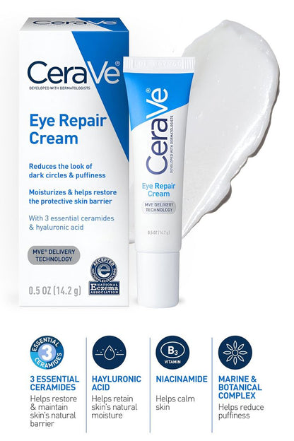 CeraVe Eye Repair Cream | Hydrating & Anti-Aging Eye Care